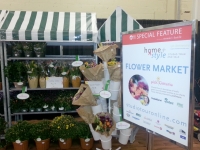 The Charity Flower Market at the Toronto Home Show, supporting children and families affected by HIV/AIDS